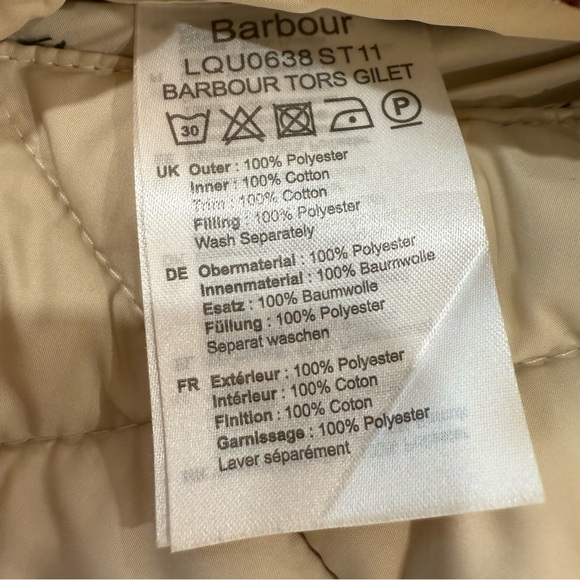 Barbour Quilted Vest - Picture 9 of 9